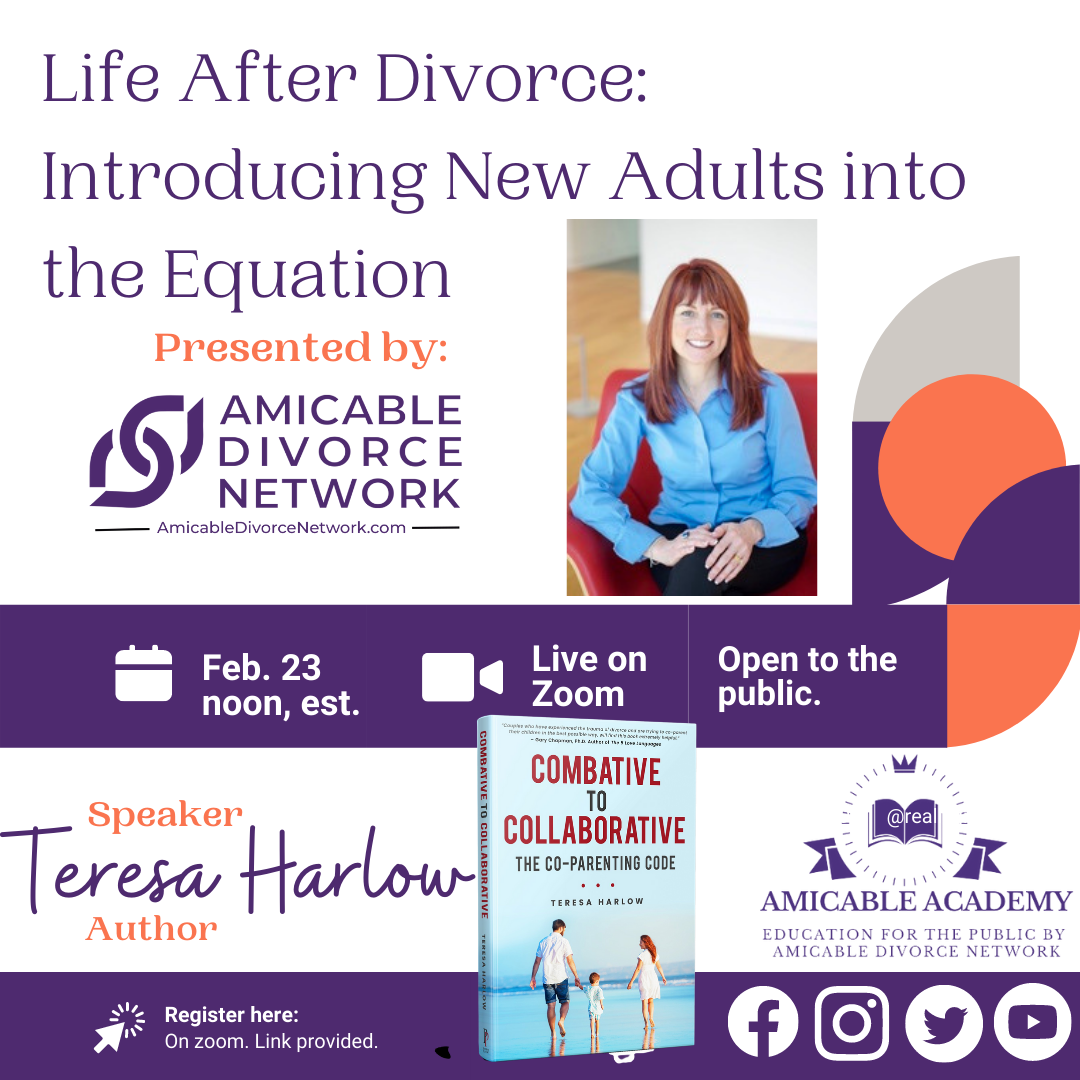 Amicable Divorce Network Life After Divorce with Teresa Harlow Amicable Academy Life After Divorce image